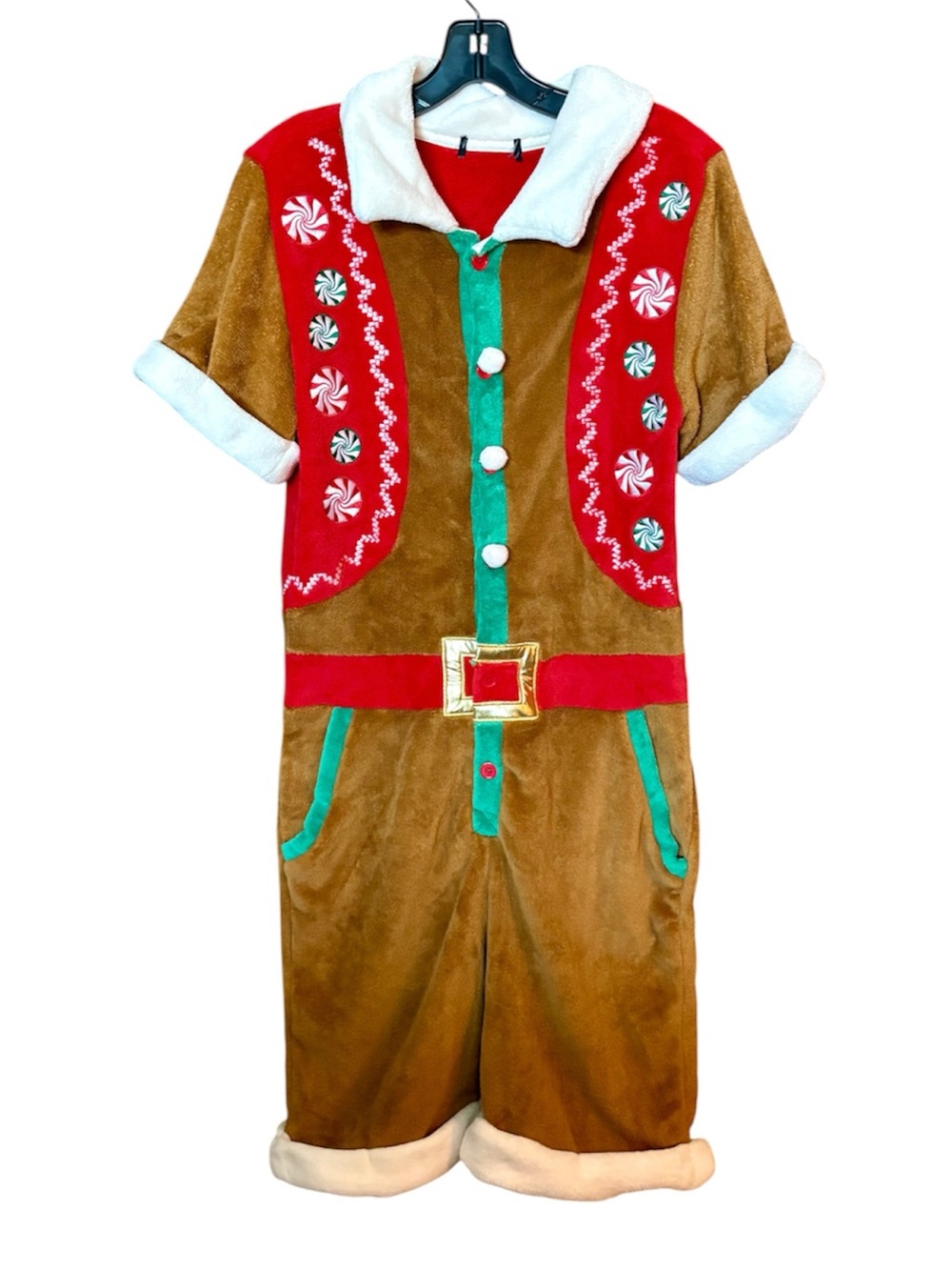 Blizzard Bay Adult size Small Holiday Gingerbread Costume Ugly Sweater Outfit